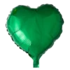 Grøn Hjerte Folie Ballon