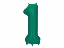 Grøn Tal Ballon 86 cm - 1