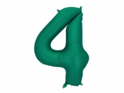Grøn Tal Ballon 86 cm - 4