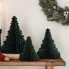 Grønt Juletræ Ornament, 15 cm