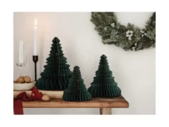 Grønt Juletræ Ornament, 24 cm