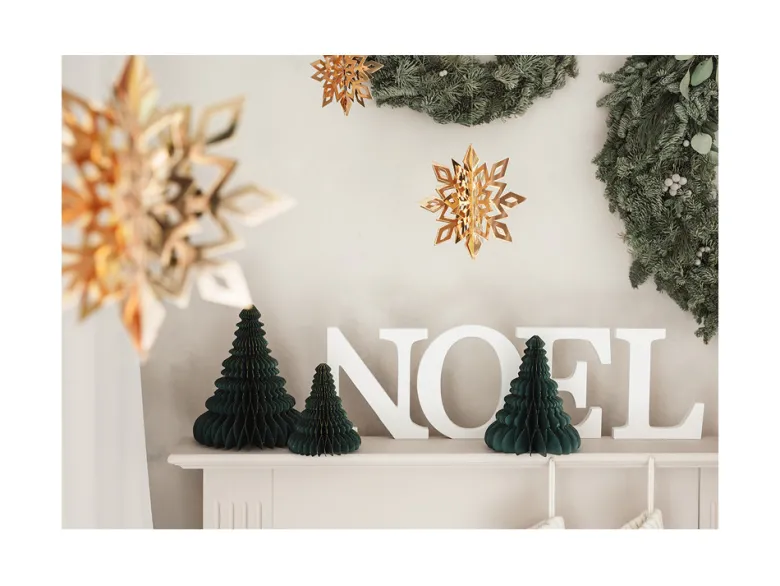 Grønt Juletræ Ornament, 24 cm