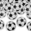 Grønt Konfettirør m/Runde Fodbolde, 40 cm
