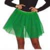 Grønt Tylskørt Til Voksne - Tutu Kort Model (40cm.)