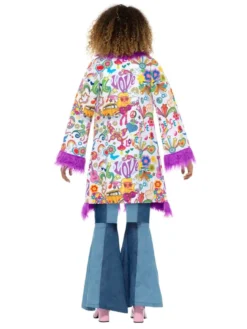 Groovy Hippie Frakke m/Pels Kant