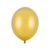 Guld Ballon Metallisk, 23 cm