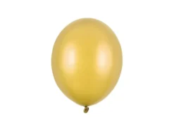 Guld Ballon Metallisk, 23 cm