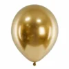 Guld Chrome Ballon, 30 cm