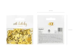 Guld Konfetti, Tal 40, 15G