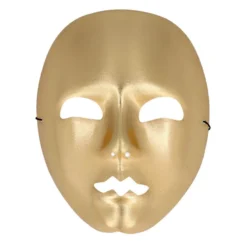 Guld Mimer Maske til Voksne