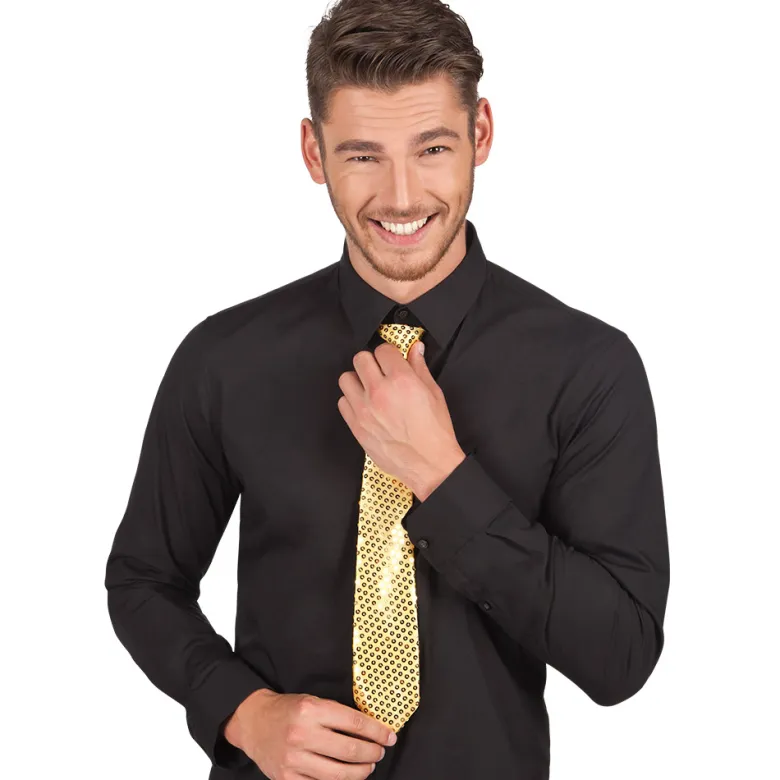 Guld Paillet Slips