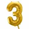 Guld Tal Ballon 86 cm - 3