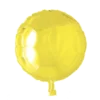 Gul Rund Folie Ballon