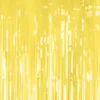 Gult Glimmerforhæng - 100 x 200 cm