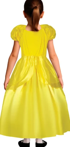 Gylden Prinsessekjole – Eventyrligt Kostume til Piger (3–9 år)