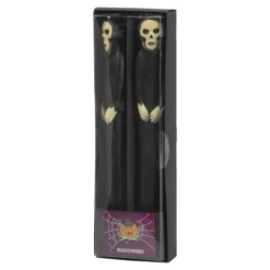Halloween Grim Reaper Stearinlys 25 cm, 2 stk.