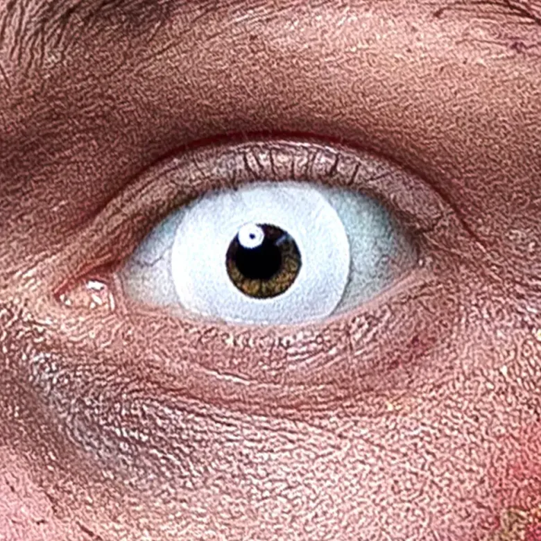 Halloween Kontaktlinser - Infected White