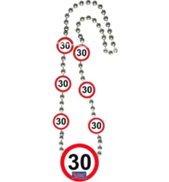 Halskæde med 30