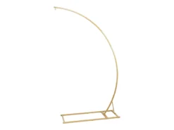 Halvbue Backdrop Stativ i Guld - 135x230 cm