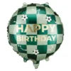 Happy Birthday Folie Ballon Med Balls, 35 X 35 cm, Mix