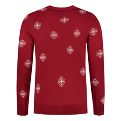 Hello Deer Rudolf Julesweater i Mørkerød