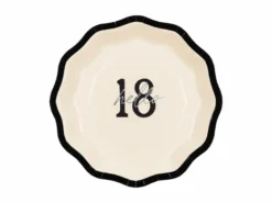 Hello 18 Tallerkner "Milestone", 6 stk.