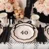 Hello 40 Tallerkner "Milestone", 6 stk.