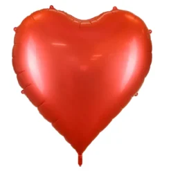 Hjerte Ballon Rød, XXL