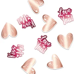 Hjerte Bordkonfetti - Valentinsdag