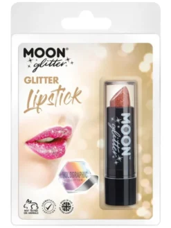 Holografisk Glimmer Læbestift, Rosegold