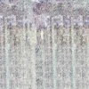 Holografisk Sølv Glimmerforhæng Folie 90x250cm