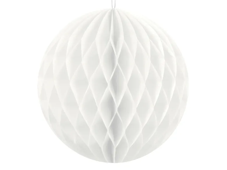 Honeycomb Hvid, 40cm