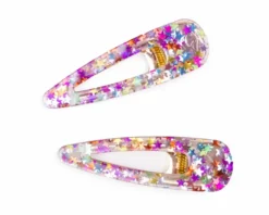 Hårspænder med Glitter