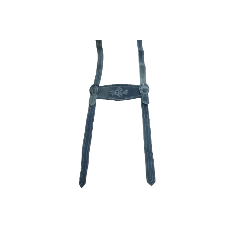 H-Seler Til Lederhosen - Ægte Læder, Gråbrune