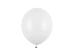 Hvid Ballon, 23 cm