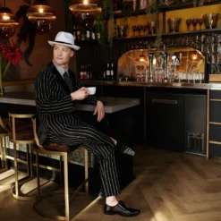 Hvid Gangsterhat - Fedora