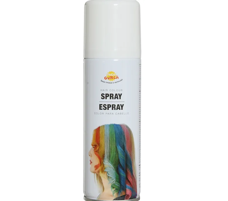 Hvid Hårspray, 125ml