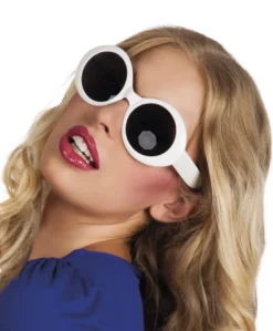 Hvid Jackie brille