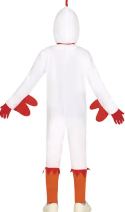 Hvid Kyllinge Kigurumi - Angry Bird
