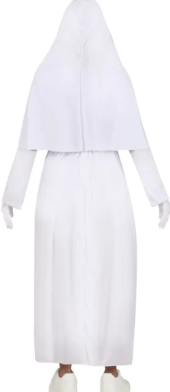 Hvid Pest Sygeplejerske Kostume