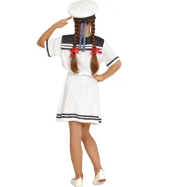 Hvid Sailor Girl, Matros Kjole