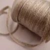Hvid Stofsnor m/Beige Midte, 5 meter