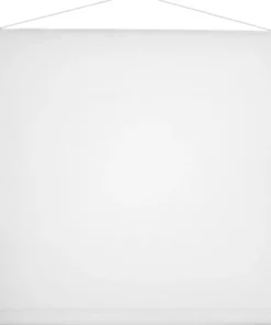 Hvidt Loft Banner, 80 cm x 50 meter