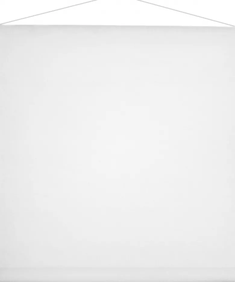 Hvidt Loft Banner, 80 cm x 50 meter