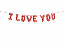I LOVE YOU - Ballonguirlande