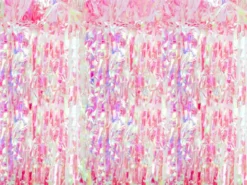 Iriserende Glimmerforhæng - 100 x 200 cm