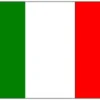 Italiensk flag 90 x 150 cm