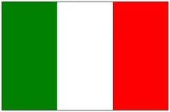 Italiensk flag 90 x 150 cm