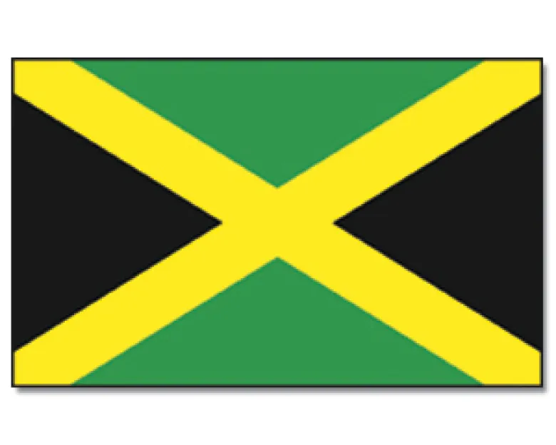 Jamaika's flag 90 X 150cm.