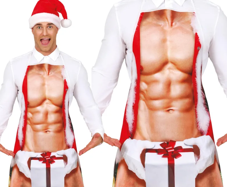 Juleforklæde - Sexet Mr. Claus
